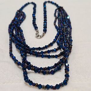 Multi Strand Beaded Necklace